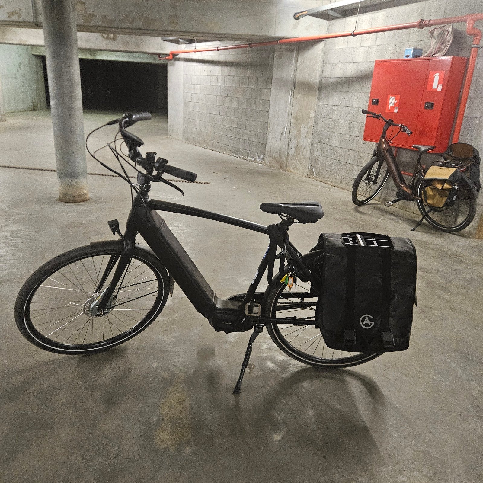 tekoop elektrische heren fiets met het merk Oxford, Fietsen en Brommers, 51 tot 55 cm, Ophalen, Zo goed als nieuw, 50 km per accu of meer