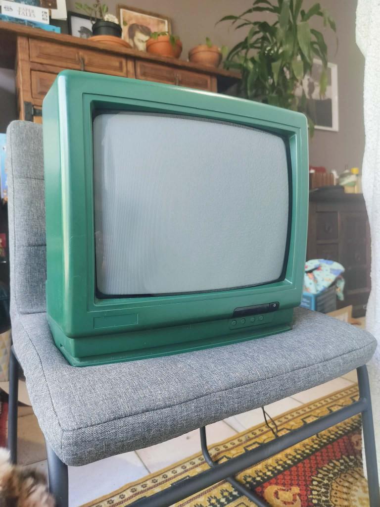 Petite TV cathodique couleur, TV, Hi-fi & Vidéo, Télévisions, Enlèvement, Utilisé, Moins de 40 cm
