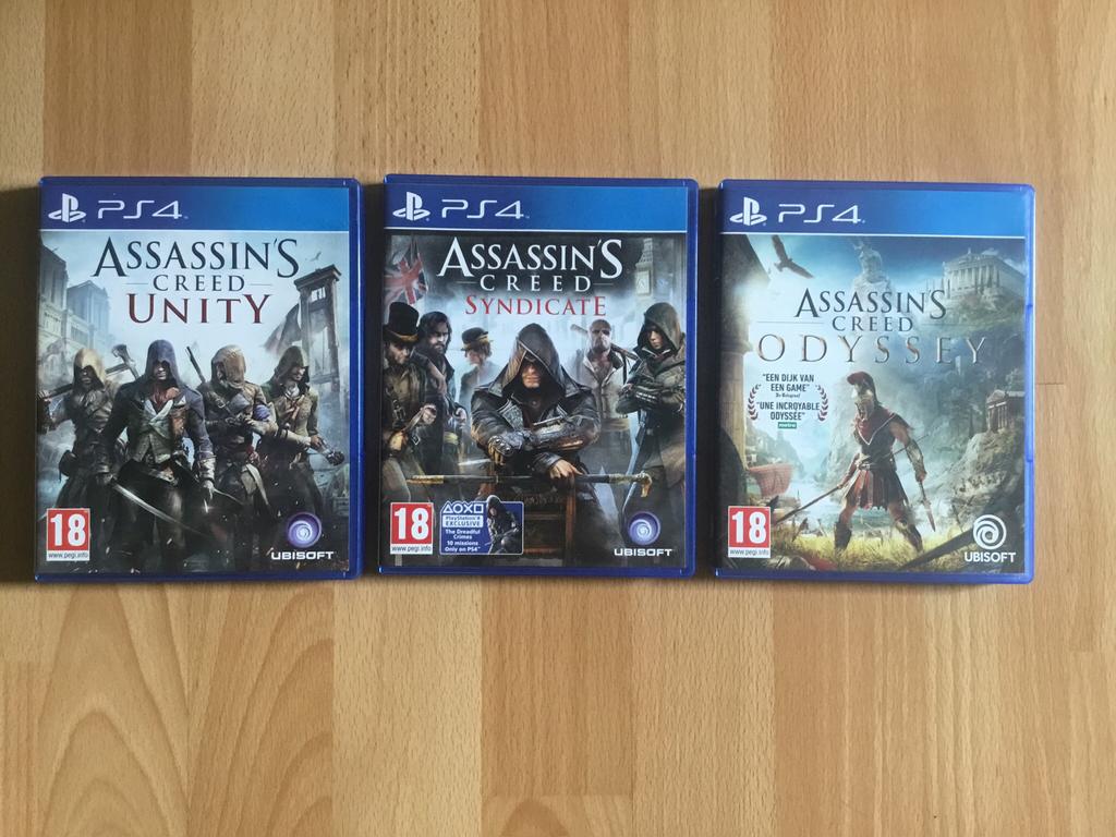 PS4 games Assassin’s Creed, Consoles de jeu & Jeux vidéo, Enlèvement ou Envoi, À partir de 18 ans