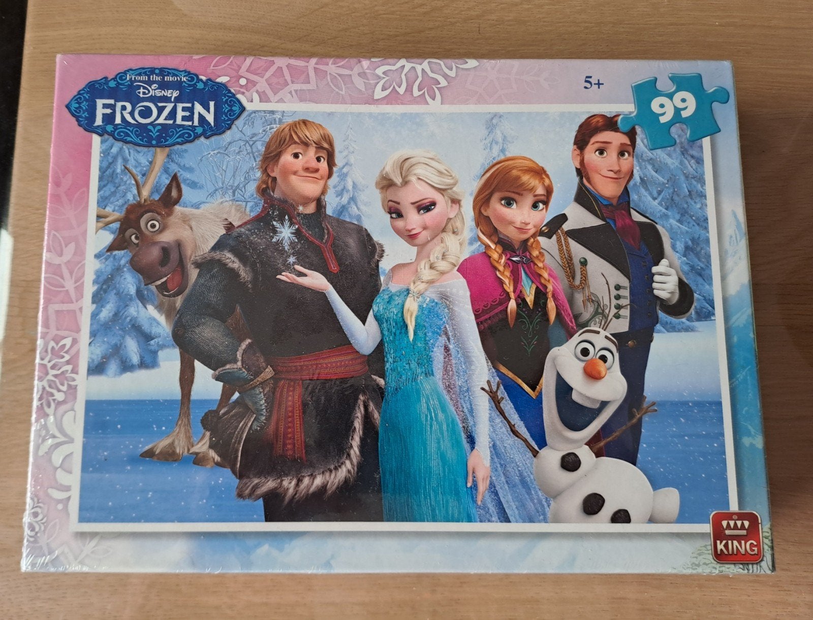 Puzzel frozen 99 stuks, Ophalen