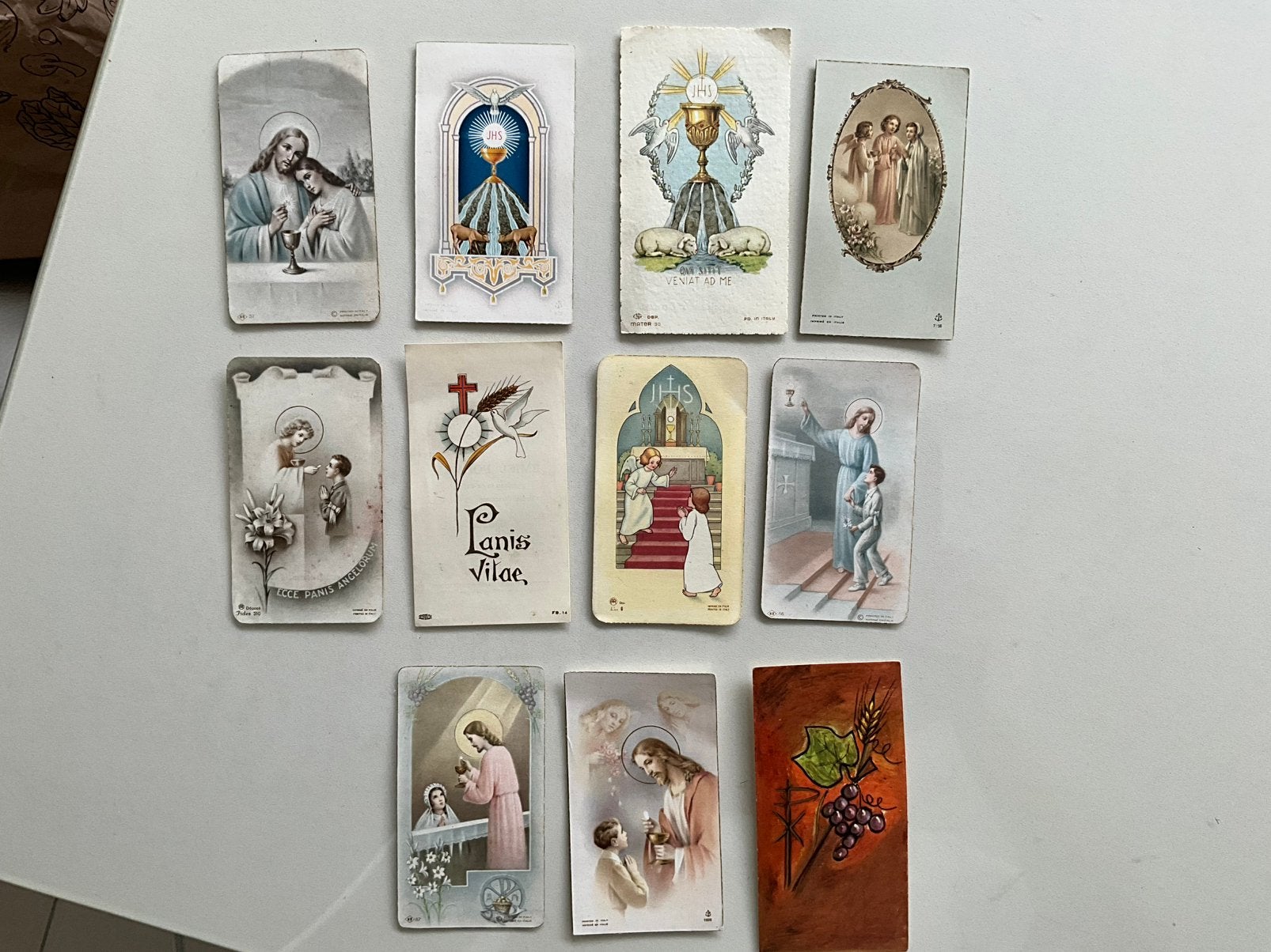 Communieprentjes (1948-1972) – Regio Westhoek, Collections, Religion, Enlèvement ou Envoi