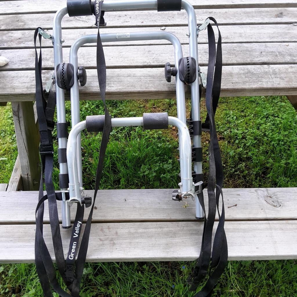 Porte-vélos Green Valley pour fixation sur hayon/coffre de v, Enlèvement