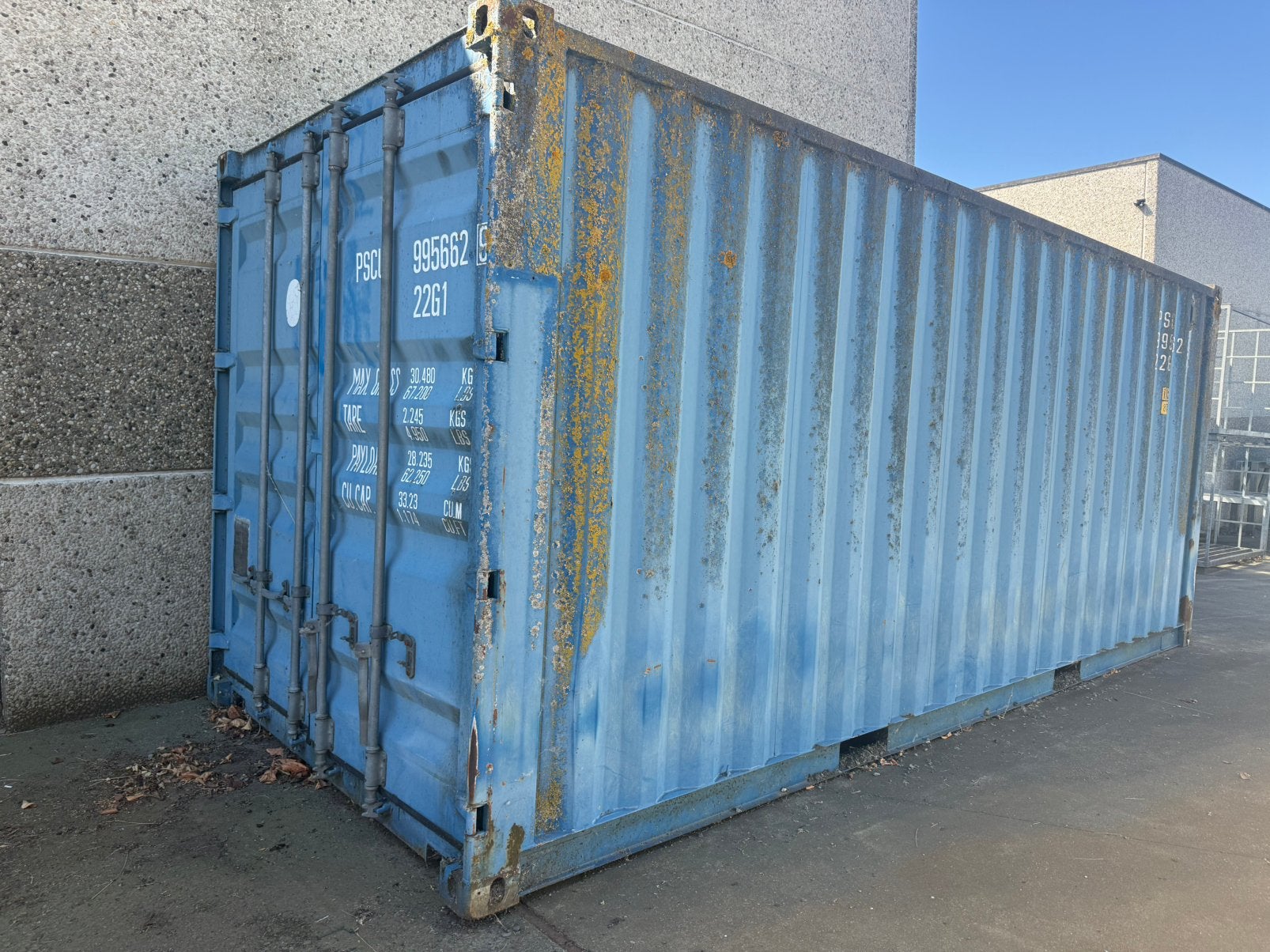 Zeecontainer 20 ft, Zakelijke goederen, Machines en Bouw | Keten en Containers, Ophalen