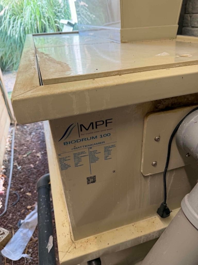 FILTERTROMMEL MPF 100 BIODRUM, Tuin en Terras, Ophalen, Zo goed als nieuw, Vijverfilter