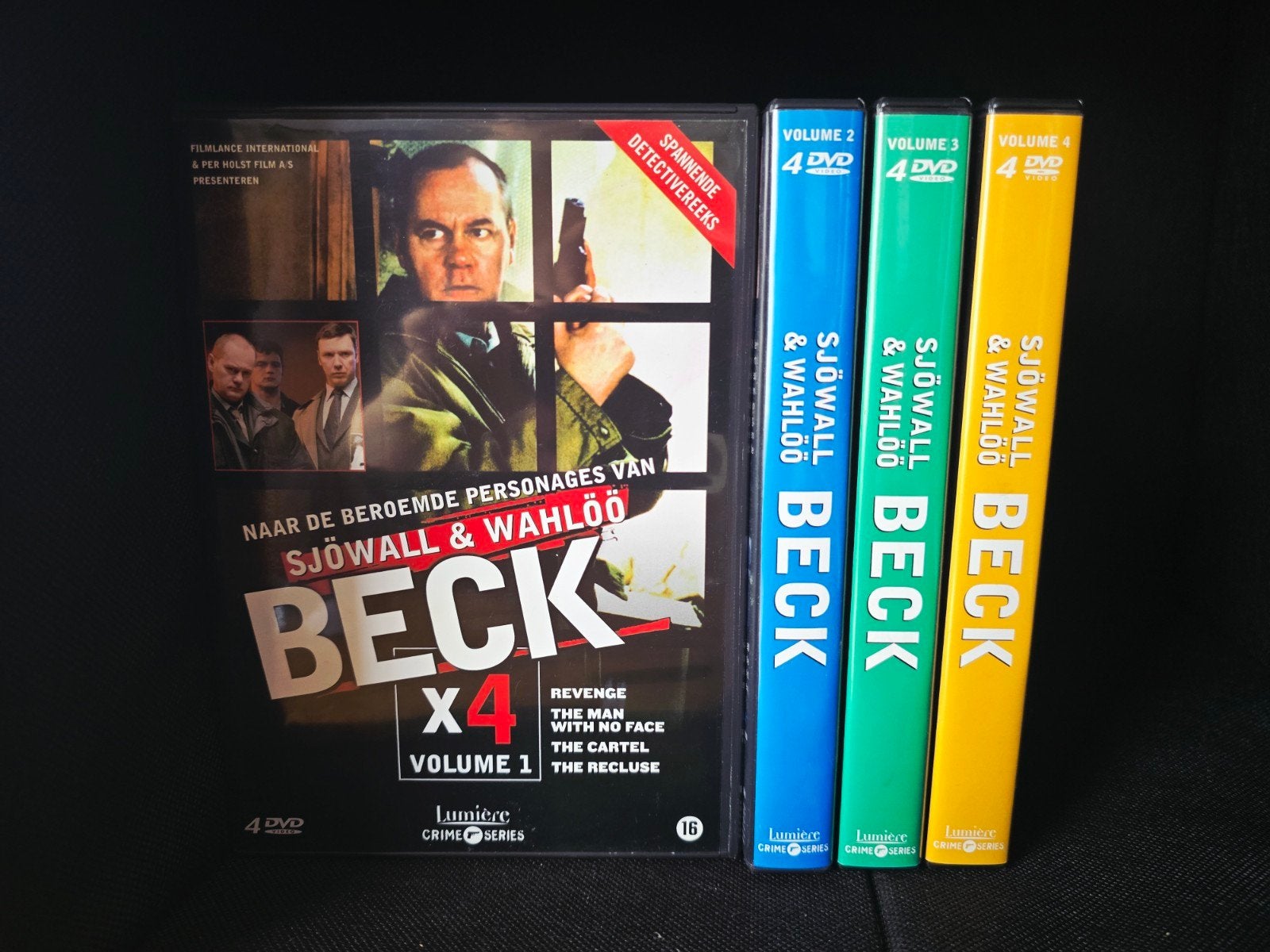 Beck - Sjöwall  & Wahlöö - dvd-verzamelbox - Volume 1-4, Cd's en Dvd's, Gebruikt, Vanaf 16 jaar, Boxset, Ophalen of Verzenden