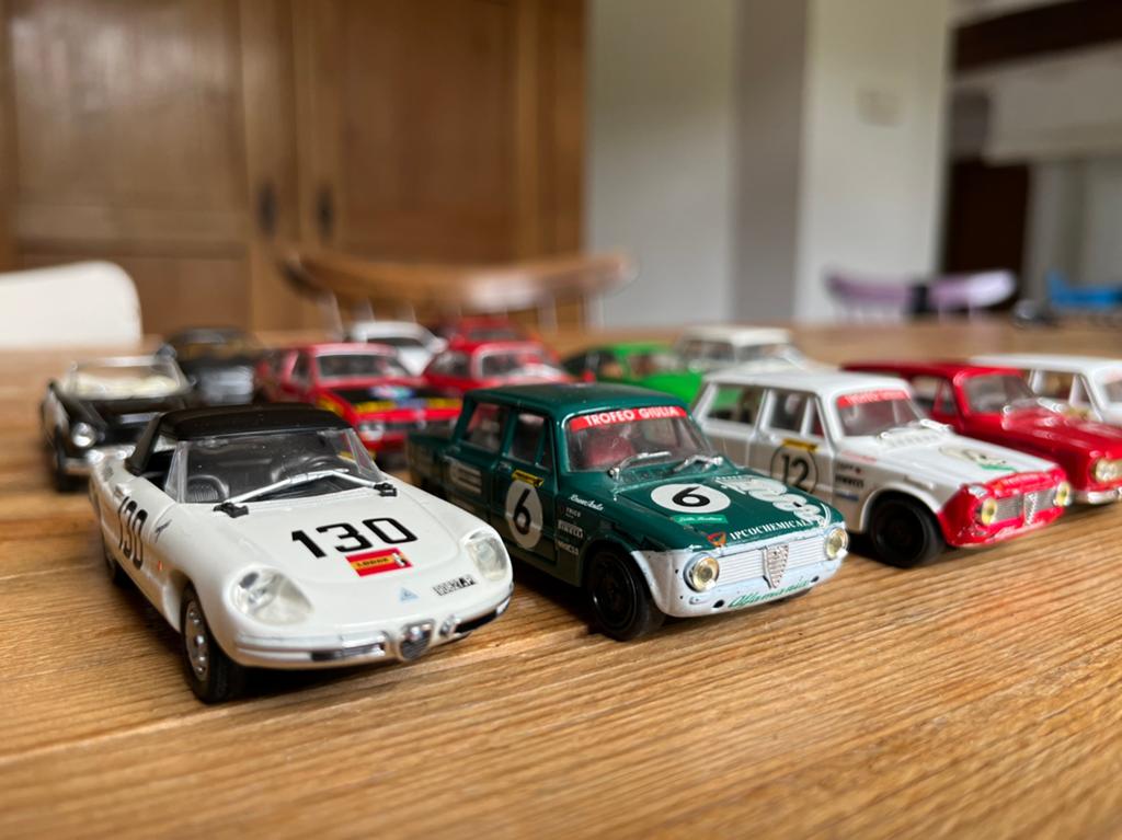 Alfa Romeo collectie modelauto’s 1:43, Hobby & Loisirs créatifs, Voitures miniatures | 1:43, Utilisé, Enlèvement