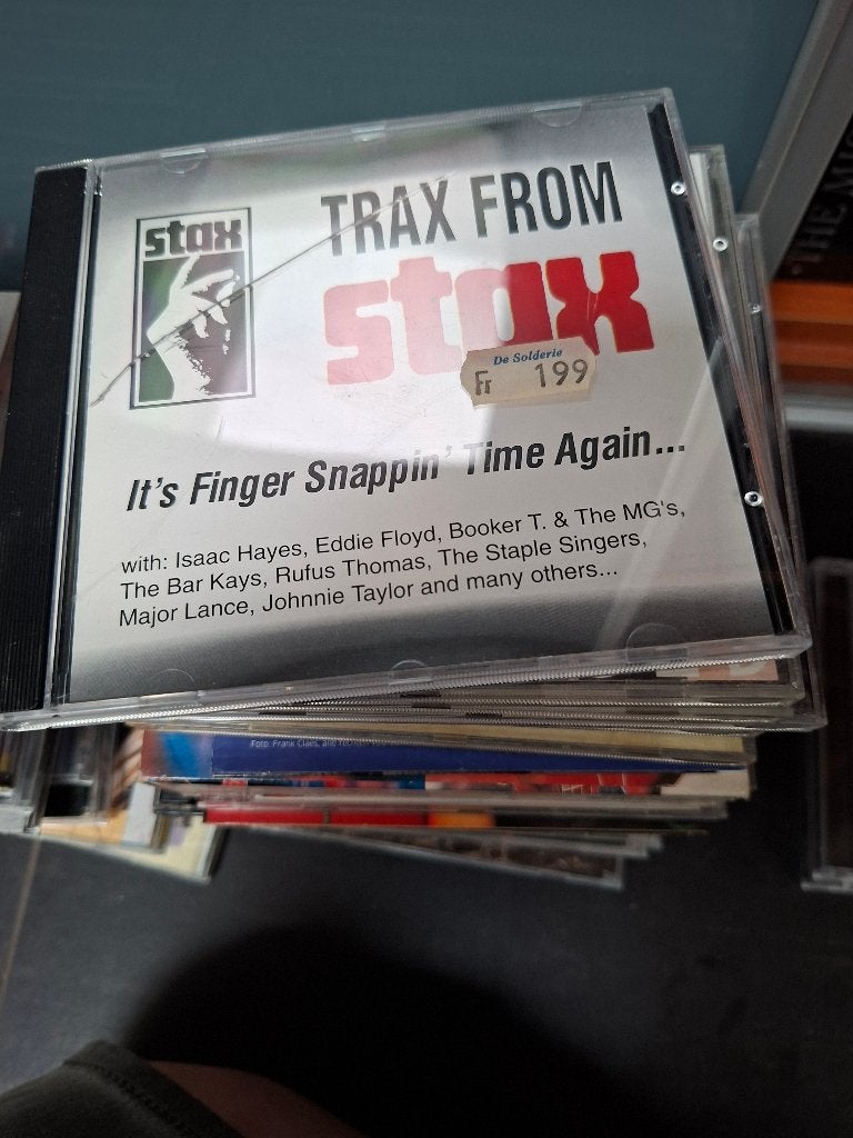 cd - various - trax from stax, Cd's en Dvd's, Cd's | R&B en Soul, Gebruikt, Ophalen of Verzenden, Inclusief boekje, Verzamelalbum