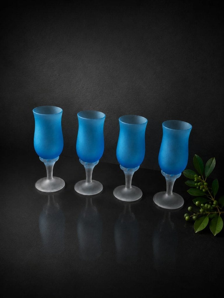 Quatre verres à liqueur italiens vintage., Antiquités & Art, Enlèvement