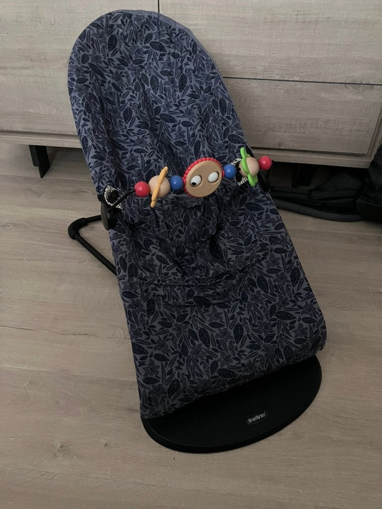 wipper babybjörn + hoes en speeltje, Autres marques, Enlèvement, Utilisé, Avec ceinture(s)