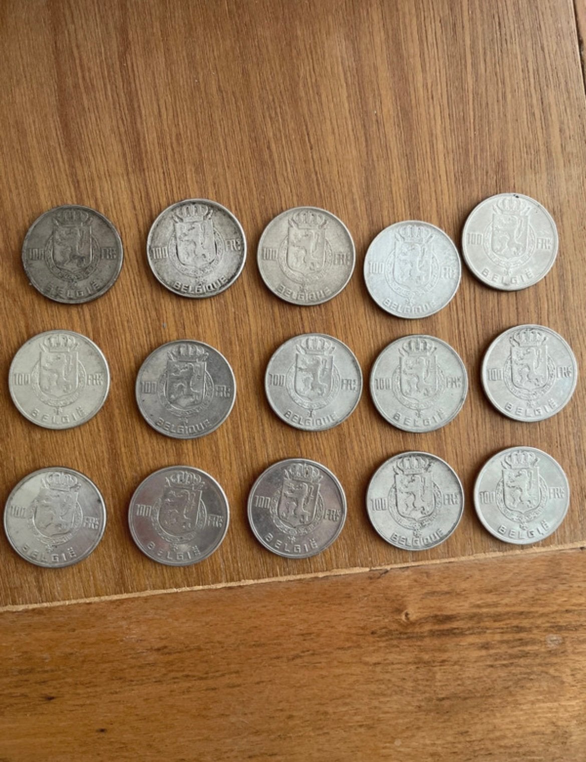 Pieces 100 francs belge argent, Enlèvement ou Envoi, Monnaie
