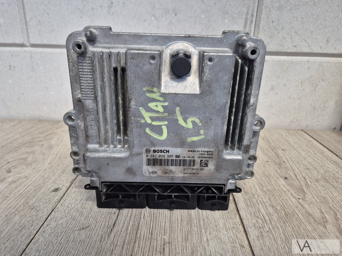 ECU motorcomputer Citan Kangoo Dokker 1.5 diesel 0281032885, Gebruikt, -, Renault, -