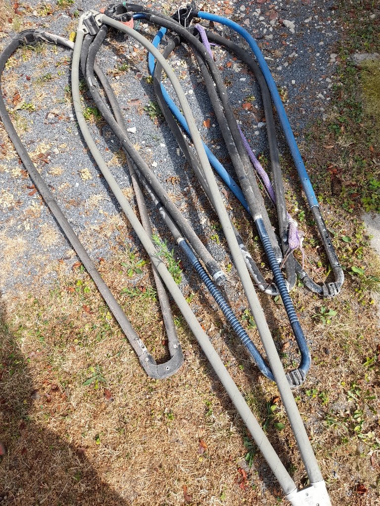 oude surfgieken, Watersport en Boten, Ophalen, Gebruikt, Overige merken, Giek