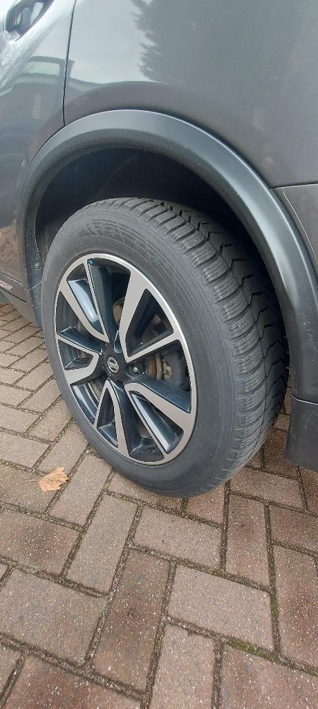 Velgen met winterbanden voor NISSAN x trail, Auto-onderdelen, Gebruikt, Banden en Velgen, Winterbanden, 225 mm