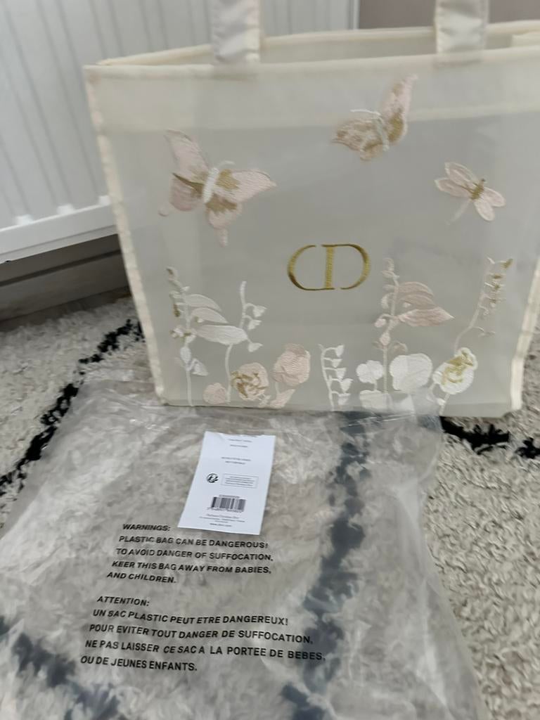 Sac de plage Dior, Bijoux, Sacs & Beauté, Enlèvement ou Envoi, Neuf, Beige