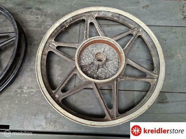 Kreidler 6 spaaks gietwielen origineel met werk, Enlèvement ou Envoi, Utilisé