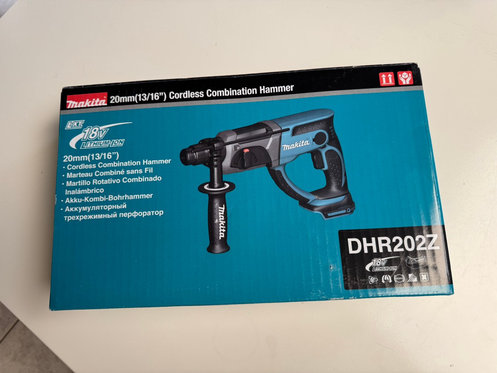 Makita 18v Accu Combihamer, Doe-het-zelf en Bouw, Ophalen, Nieuw, Boor- en/of Breekhamer, Klopboormechanisme