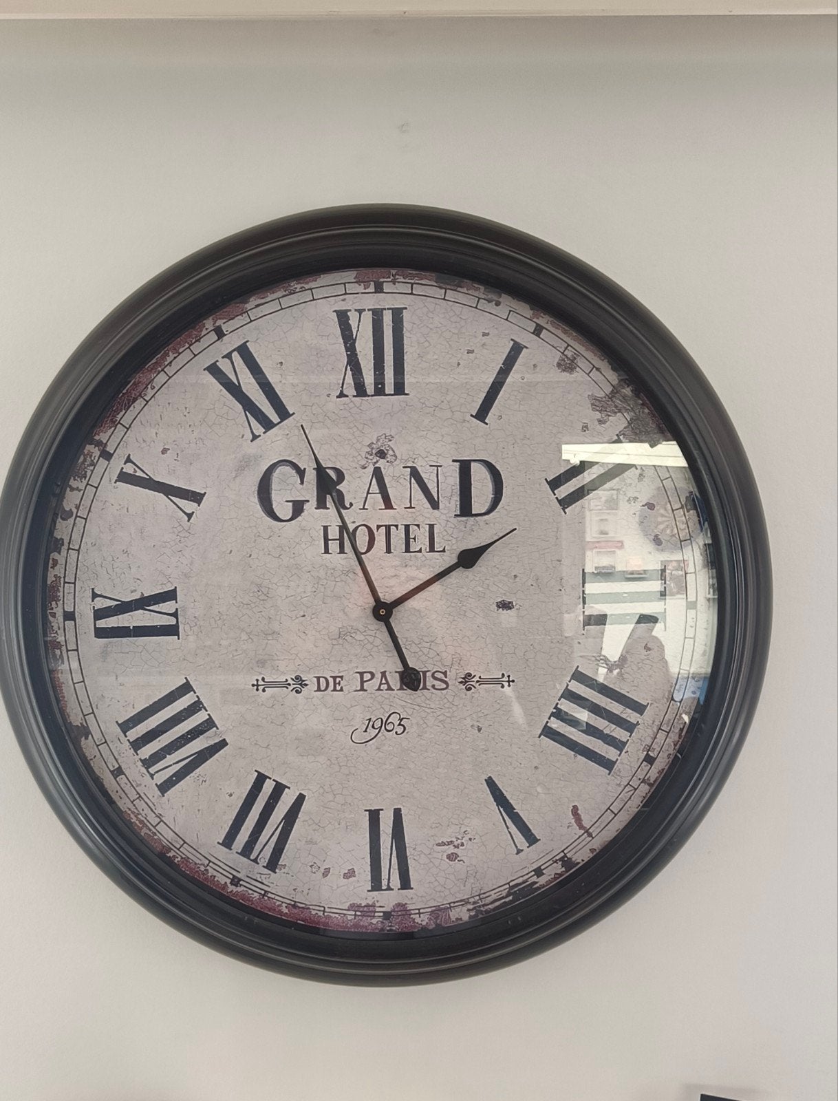 Mooie grote klok, diameter 90cm, Ophalen