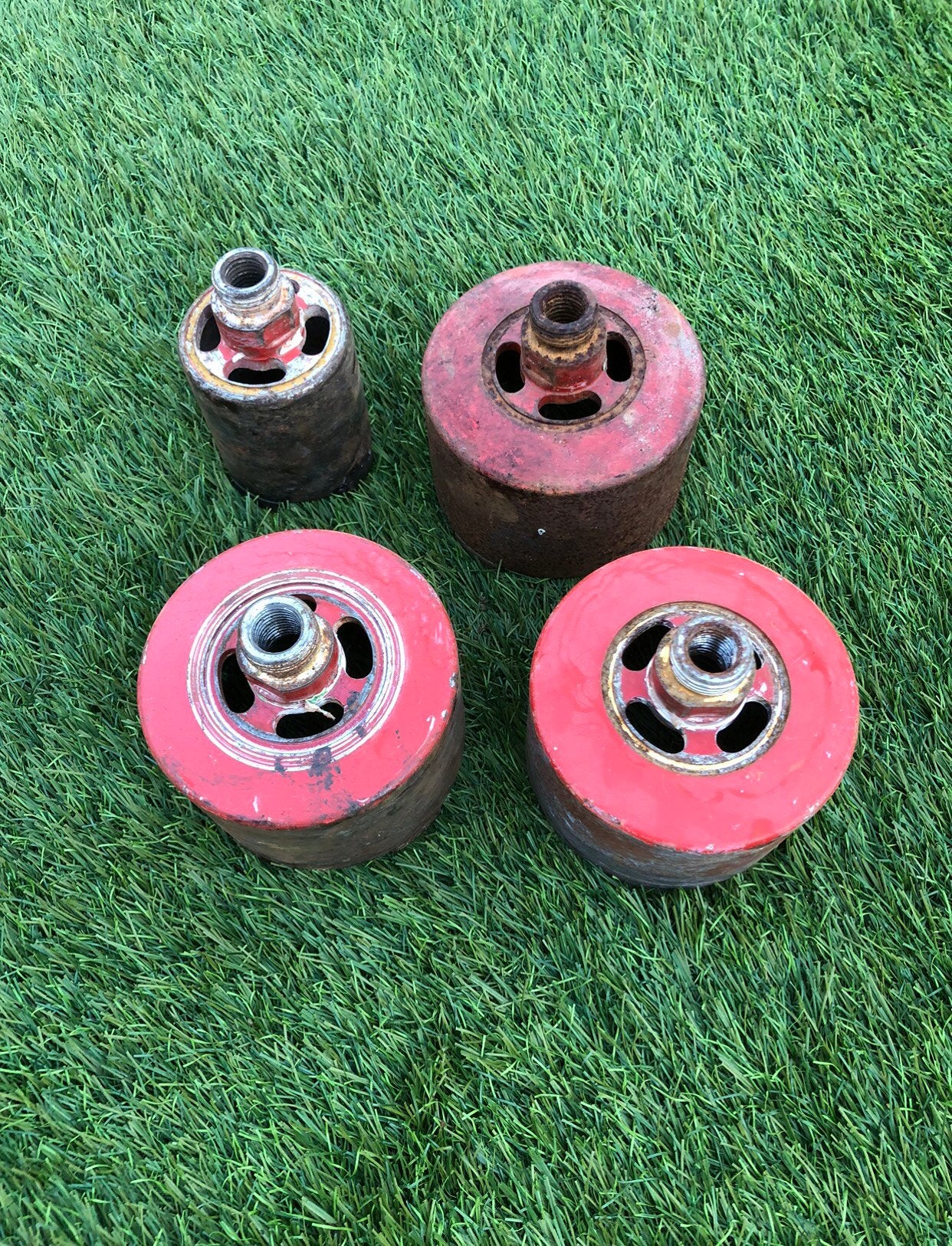 Steenboren hilti 3x 105 mm, 1x 65 mm, Enlèvement, Utilisé