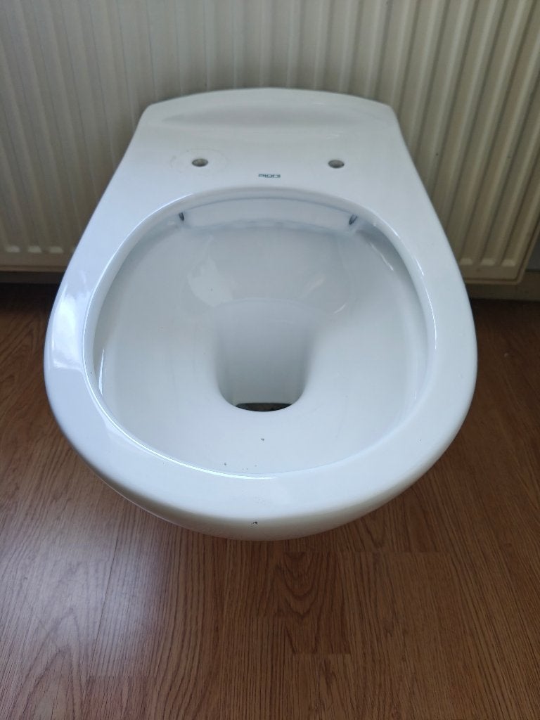 Hangtoilet PRO218.01BR (35,5x41x54,5) alleen pot, Doe-het-zelf en Bouw, Ophalen, Gebruikt, Steen, Toilet