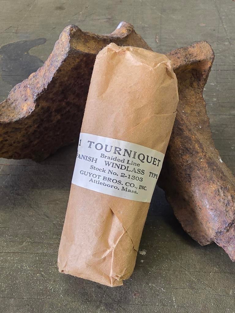 Tourniquet américain MD 21303 de la Seconde Guerre mondiale, Enlèvement ou Envoi