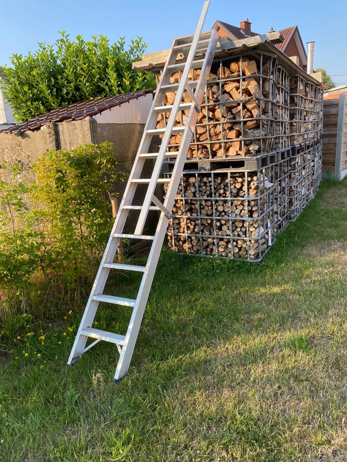 Aluminium trap, Doe-het-zelf en Bouw, Ladders en Trappen, Ophalen, Gebruikt, Trap, 2 tot 4 meter