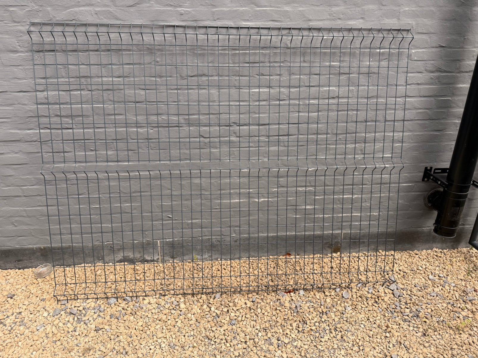 Panneau cloture gris anthracite 150x200 neuf, Enlèvement, Neuf