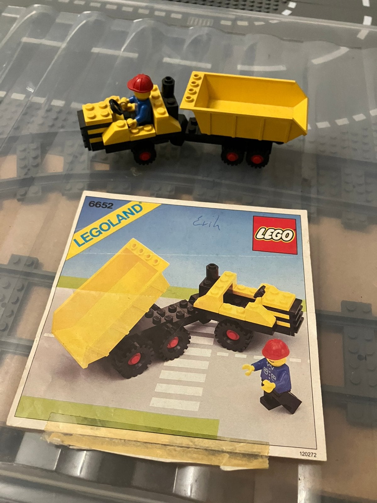 Lego legoland 6652 construction truck, Ophalen, Gebruikt, Lego, LEGOLAND