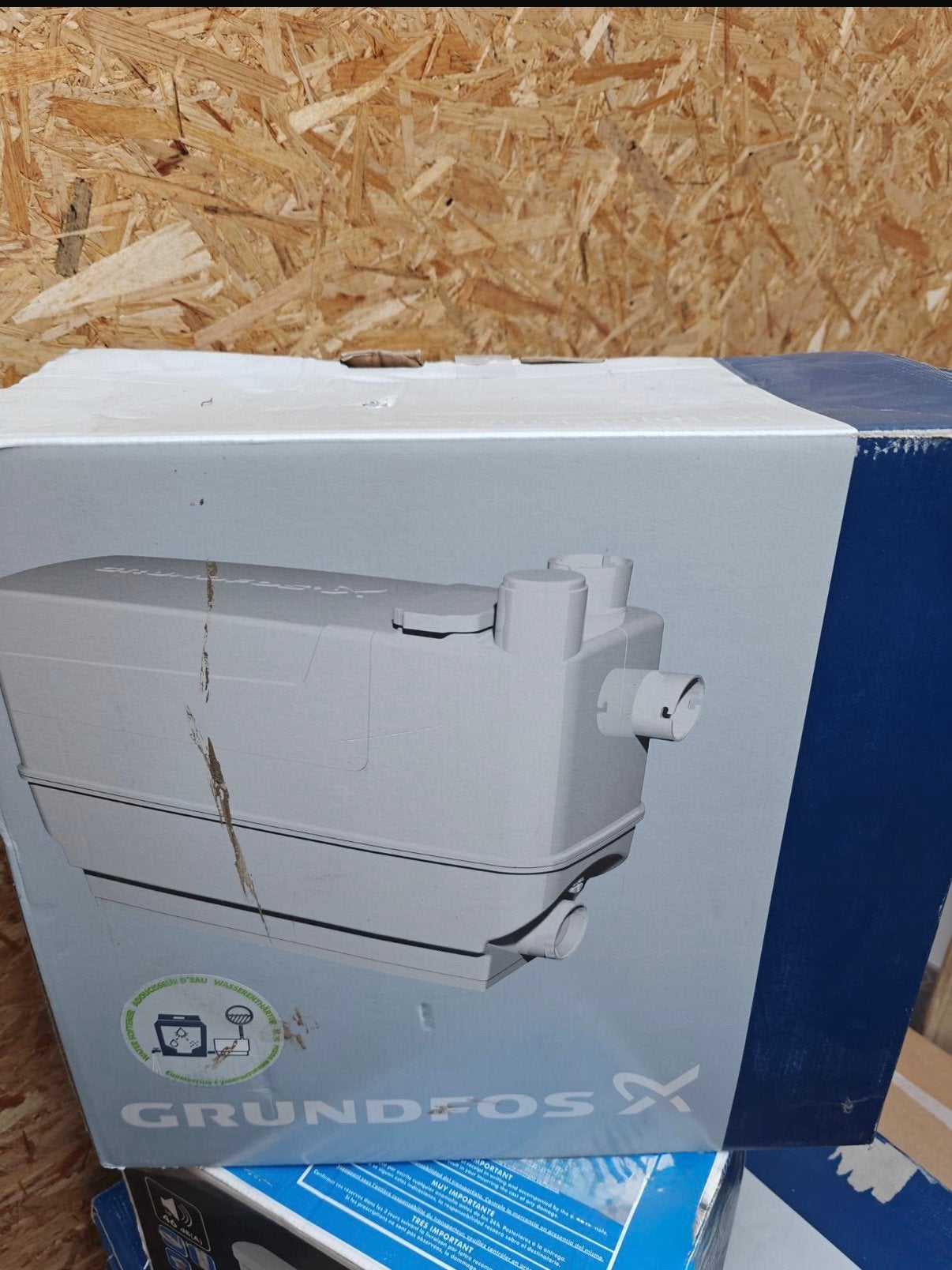 Grundfos Sololift2 C-3 vergruizer – grijs water – NIEUW, Ophalen of Verzenden, Nieuw