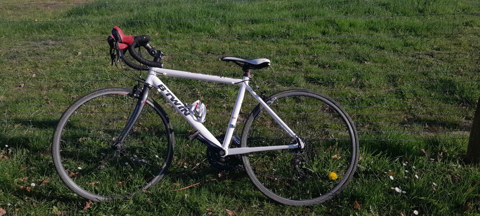 B’Twin koersfiets voor kinderen 6 tot 14 jaar, Ophalen