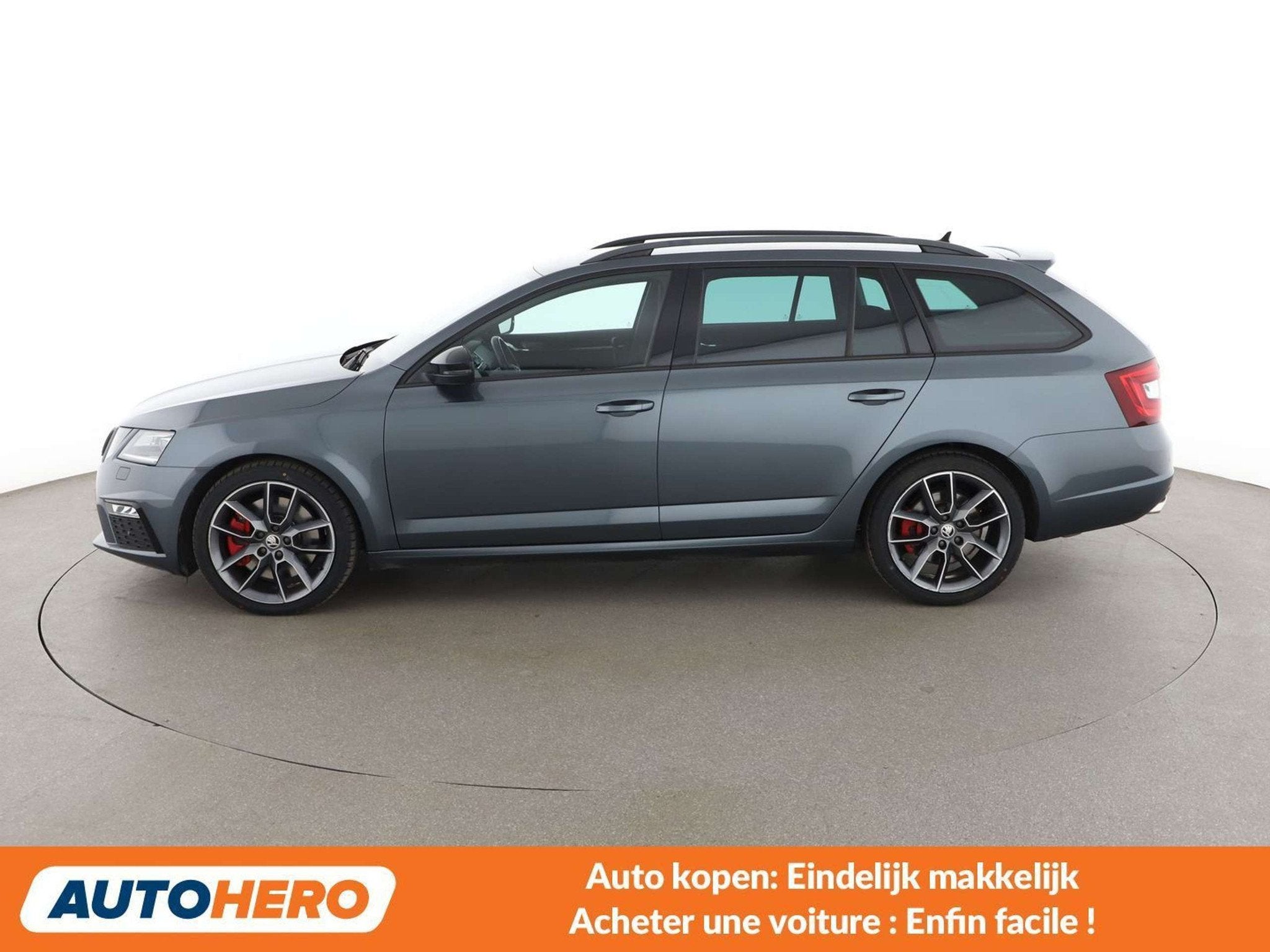 Skoda Octavia 2.0 TSI RS 245 (année de construction 2019), Autos, Skoda, Argent ou Gris, 1487 kg, Euro 6, Noir