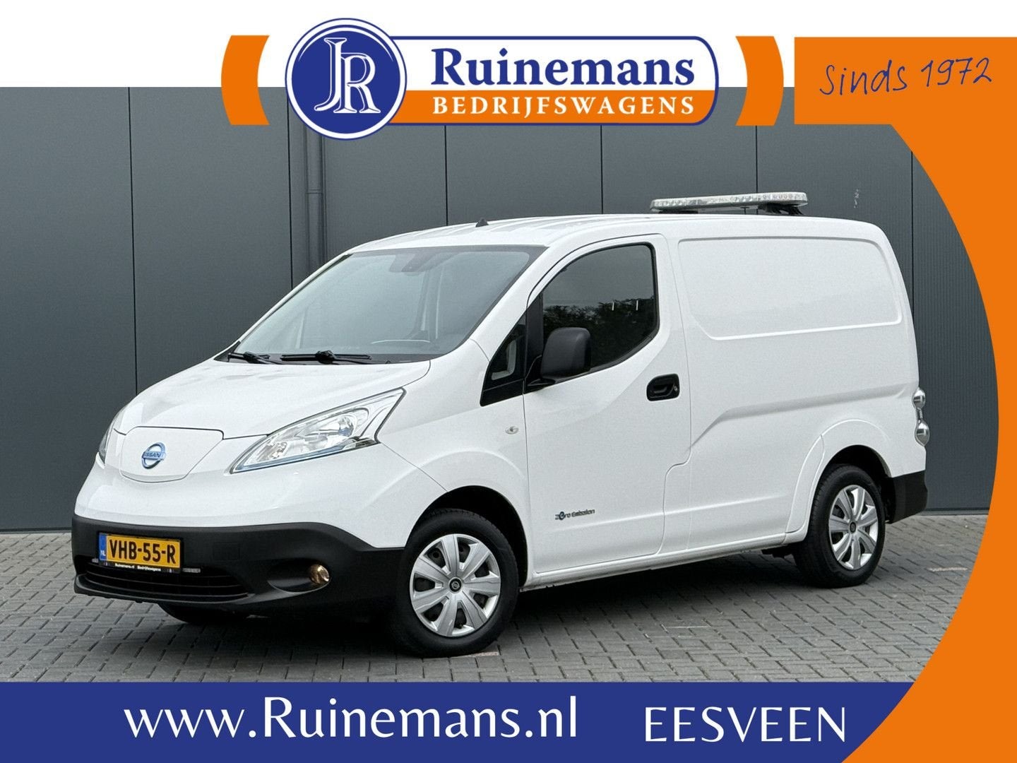 Nissan e-NV200 40 kWh / FULL ELECTRIC / 1e EIG. / SOH 91% /, Auto's, Automaat, Wit, Elektrisch, Onderhoudsboekje