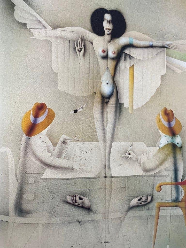 Paul Wunderlich, Ophalen, Gelezen, Schilder- en Tekenkunst