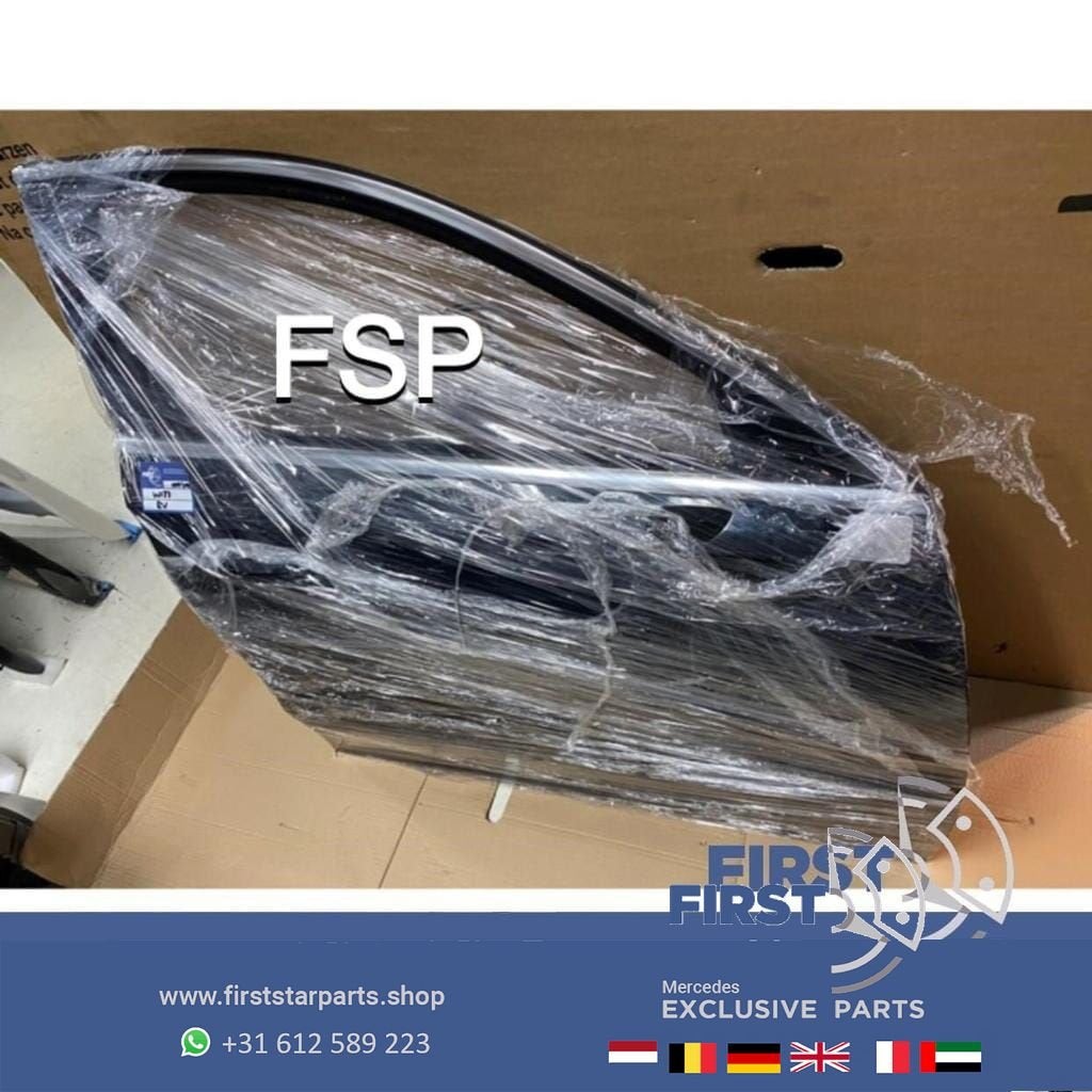 W177 DEUR COMPLEET PORTIER ZWART RECHTS VOOR Mercedes A Klas, Gebruikt, -, Deur, Ophalen of Verzenden