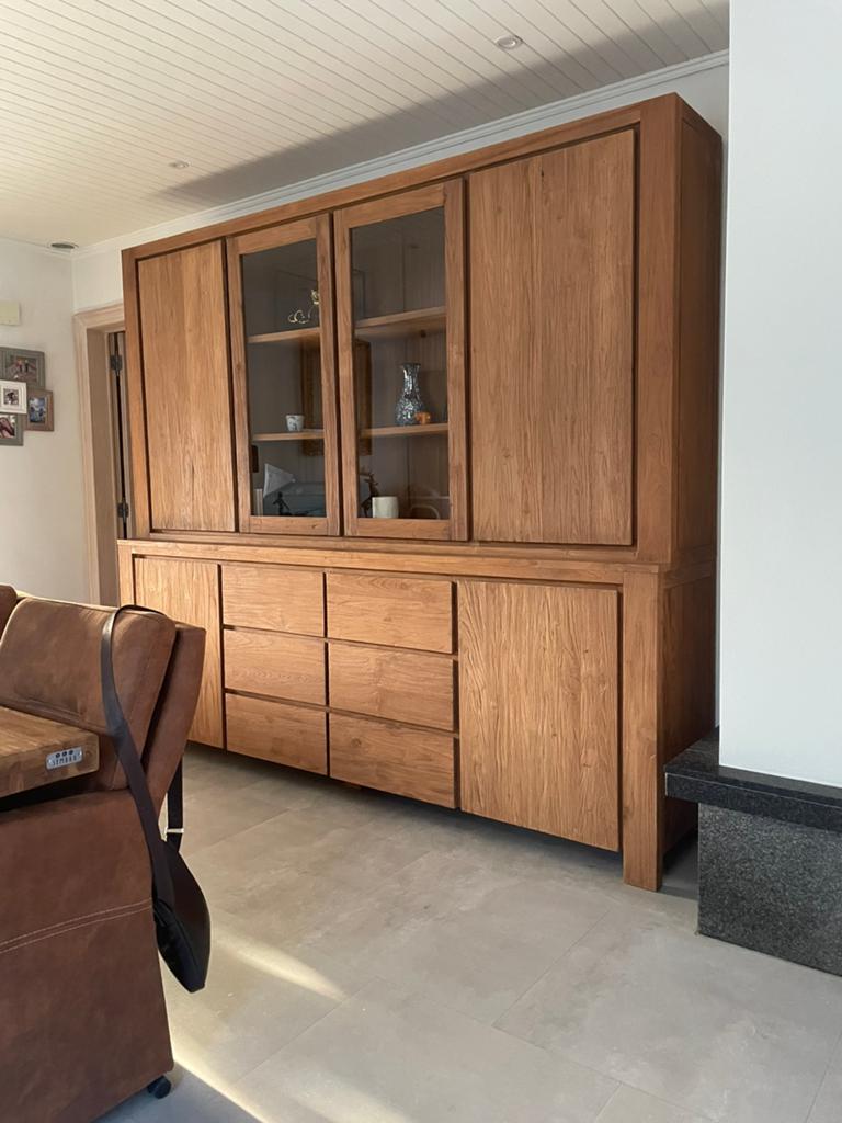 Teak dressoir zo goed als nieuw, Ophalen, Zo goed als nieuw
