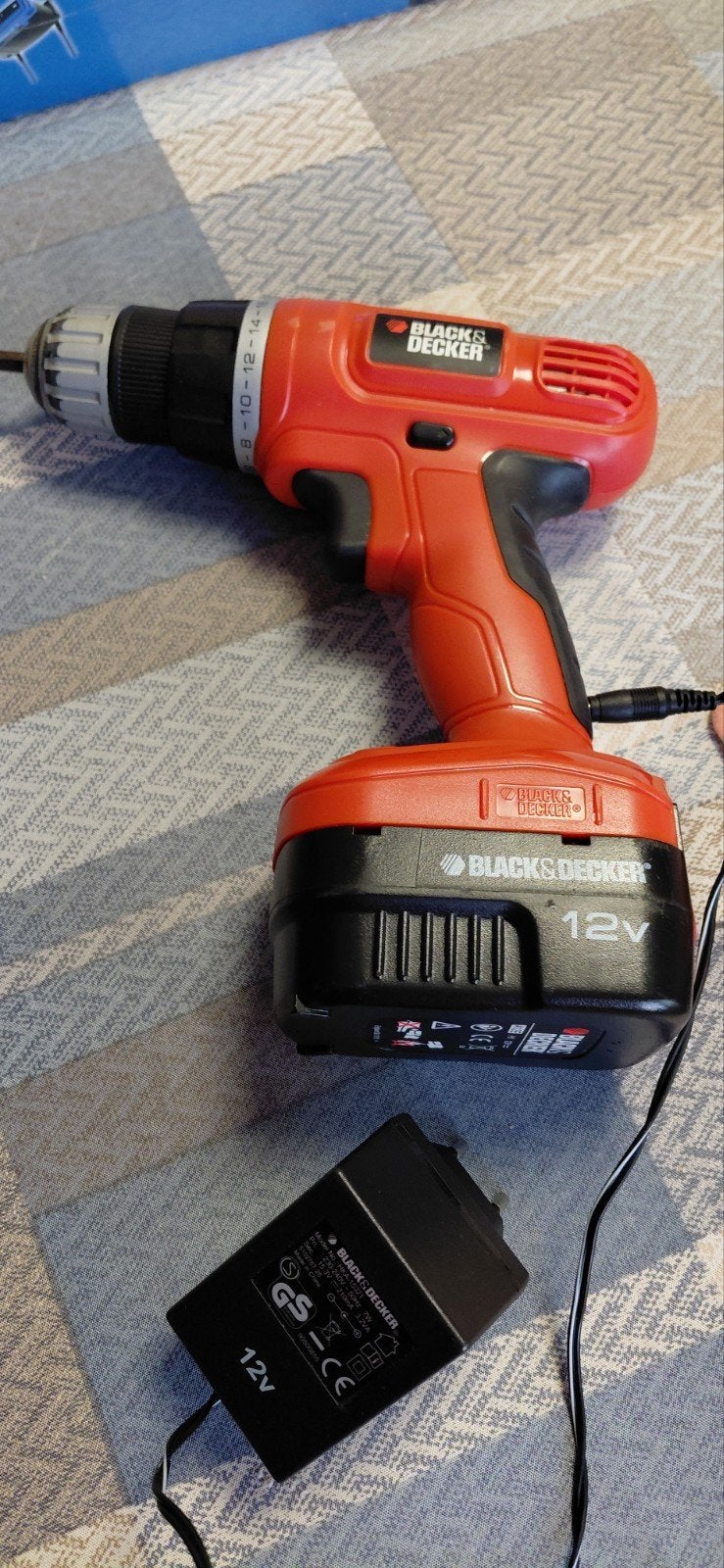 black en decker schroefmachine, Enlèvement ou Envoi