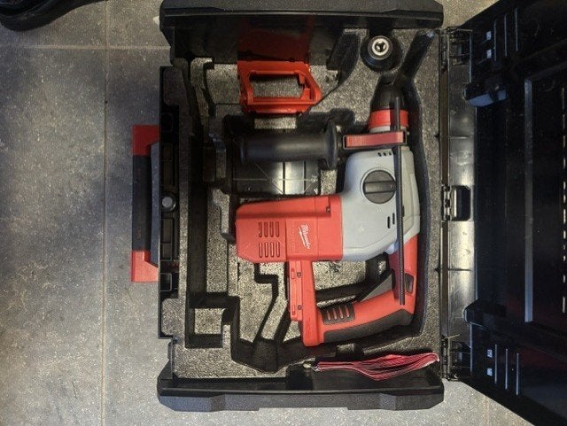 milwaukee boorhamer, Bricolage & Construction, Outillage | Foreuses, Enlèvement, Comme neuf, Marteau perforateur et/ou Marteau piqueur