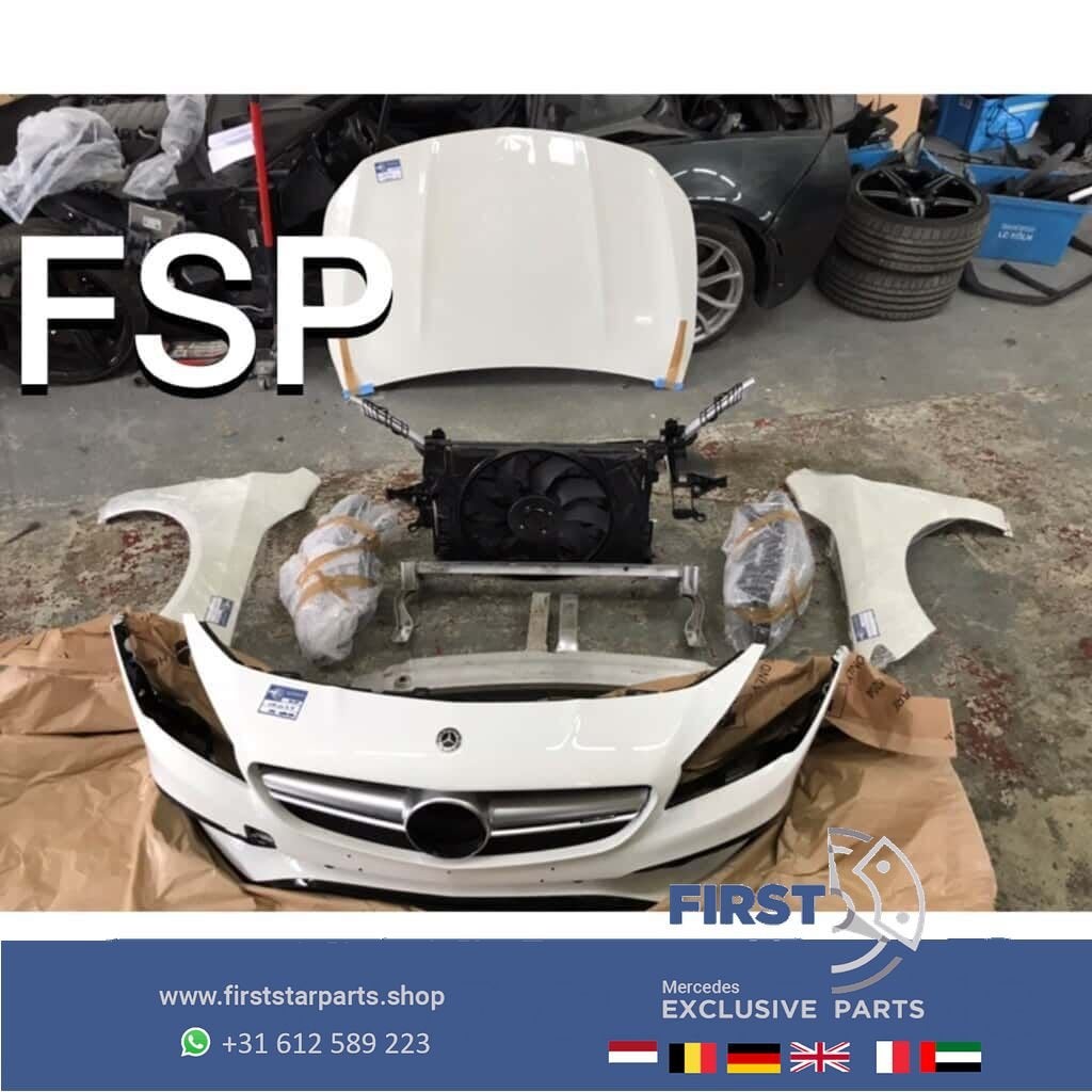 W117 X117 CLA 45 AMG FACELIFT VOORKOP WIT Mercedes 2016-2020, Gebruikt, -, Voor, Ophalen of Verzenden