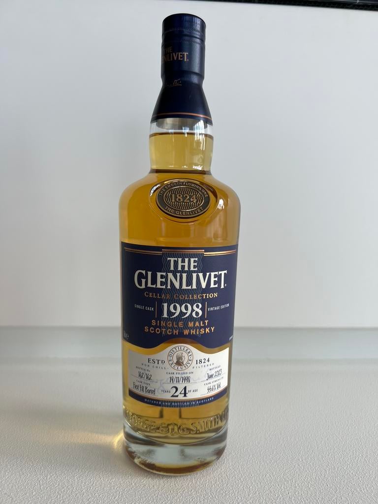 The glenlivet 1998 24yo cellar collection, Ophalen, Zo goed als nieuw