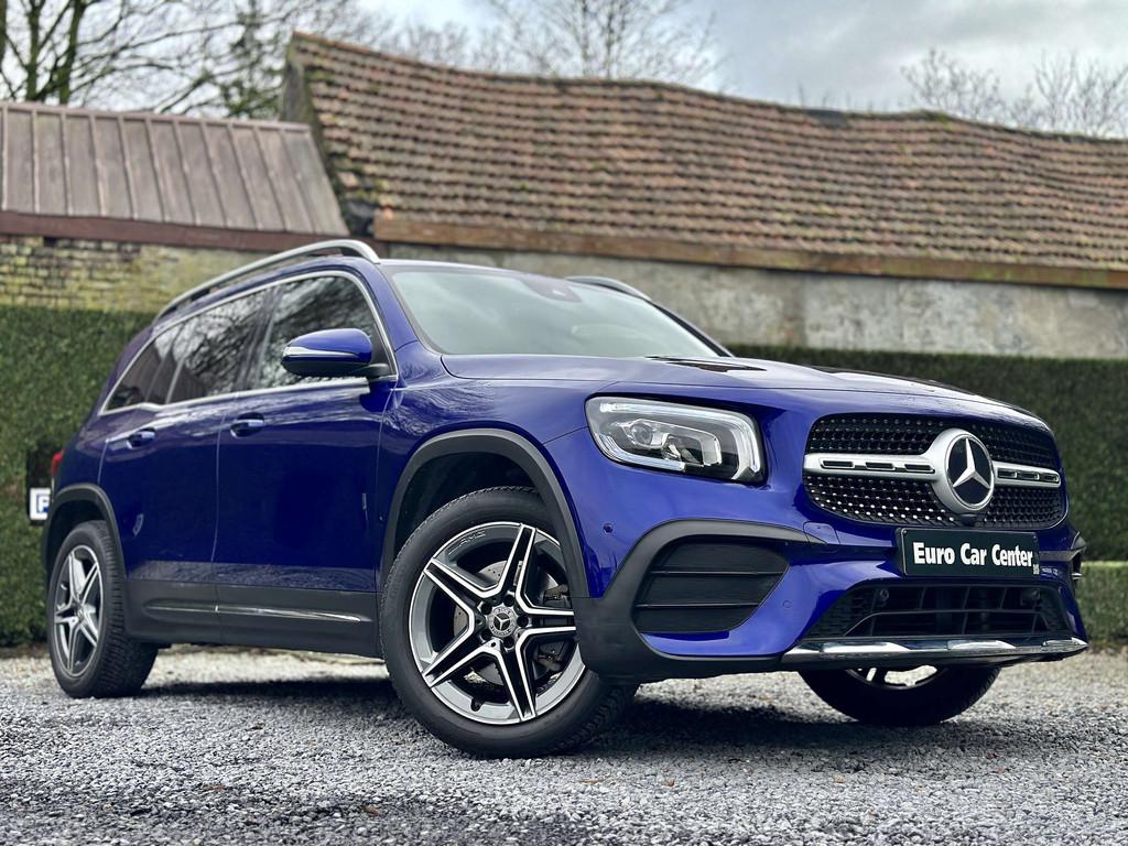 Mercedes-Benz GLB 200 1.4i AMG-Line Automaat / CARPLAY / ASS, Gebruikt, 4 cilinders, Blauw, Alcantara