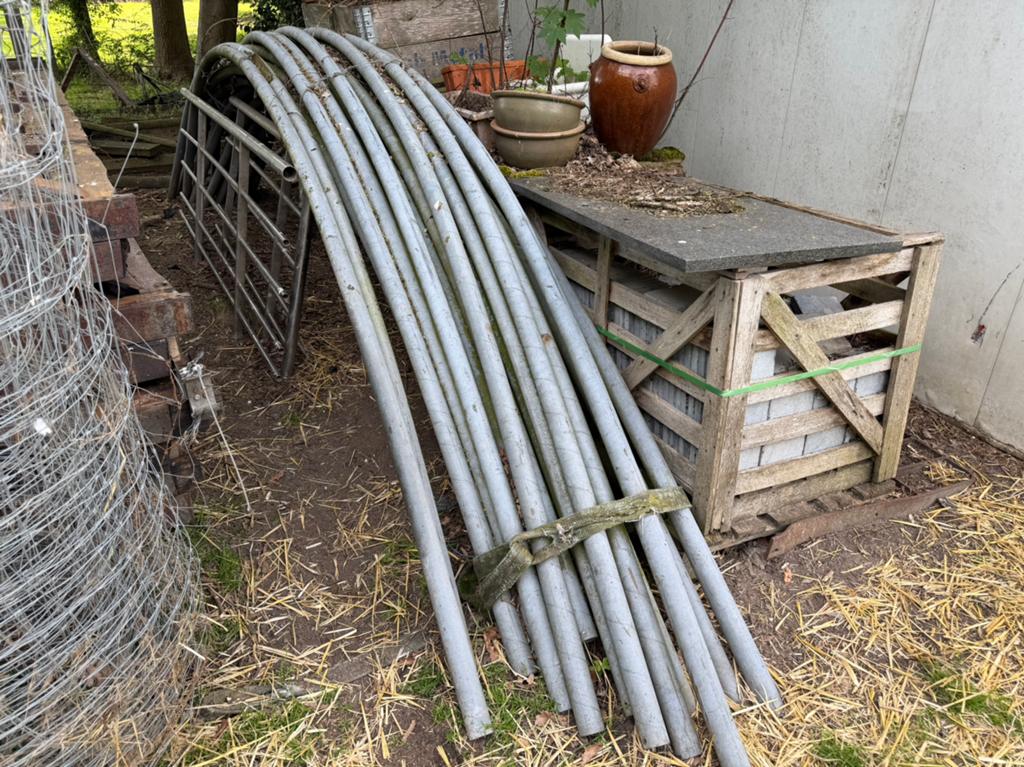 Bogen van serre 20 stuks 8m breed, Ophalen, Zo goed als nieuw