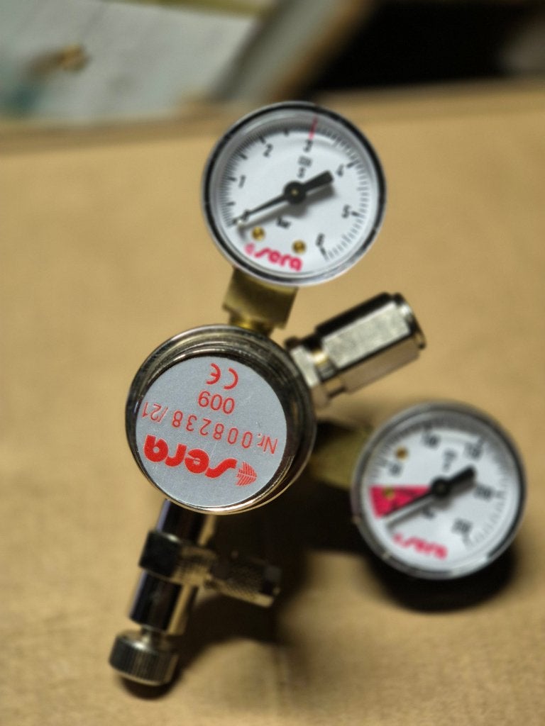 Sera Flore Co2 Drukregelaar, Ophalen of Verzenden, Zo goed als nieuw, CO₂-systeem, Sera