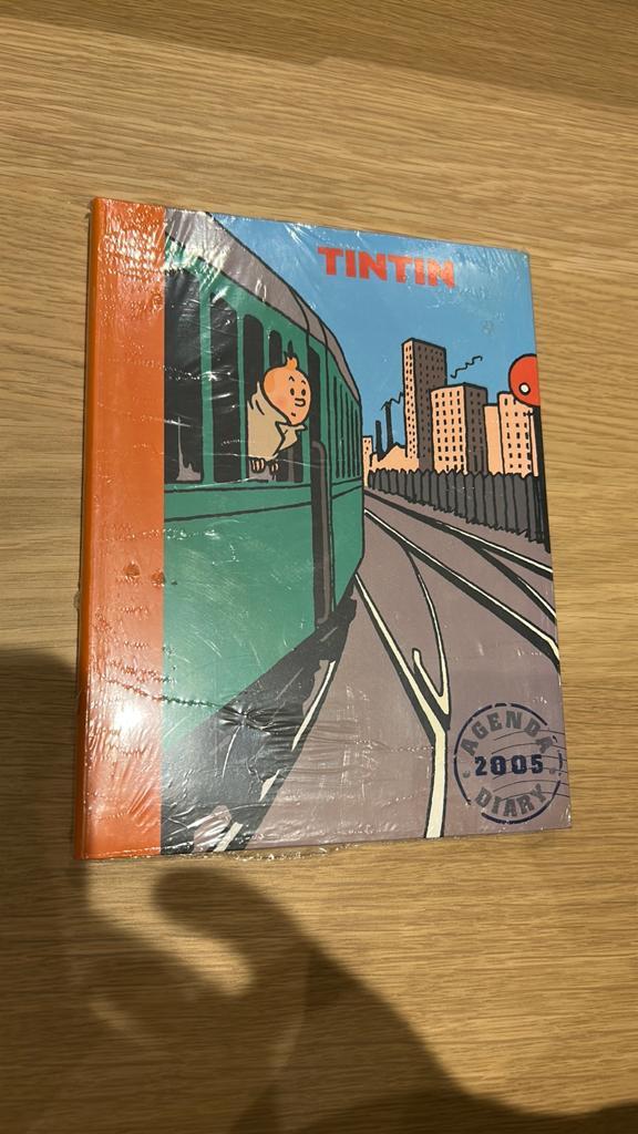 Hergé kuifje agenda 2005 nieuw, Verzamelen, Stripfiguren, Ophalen of Verzenden, Kuifje, Nieuw