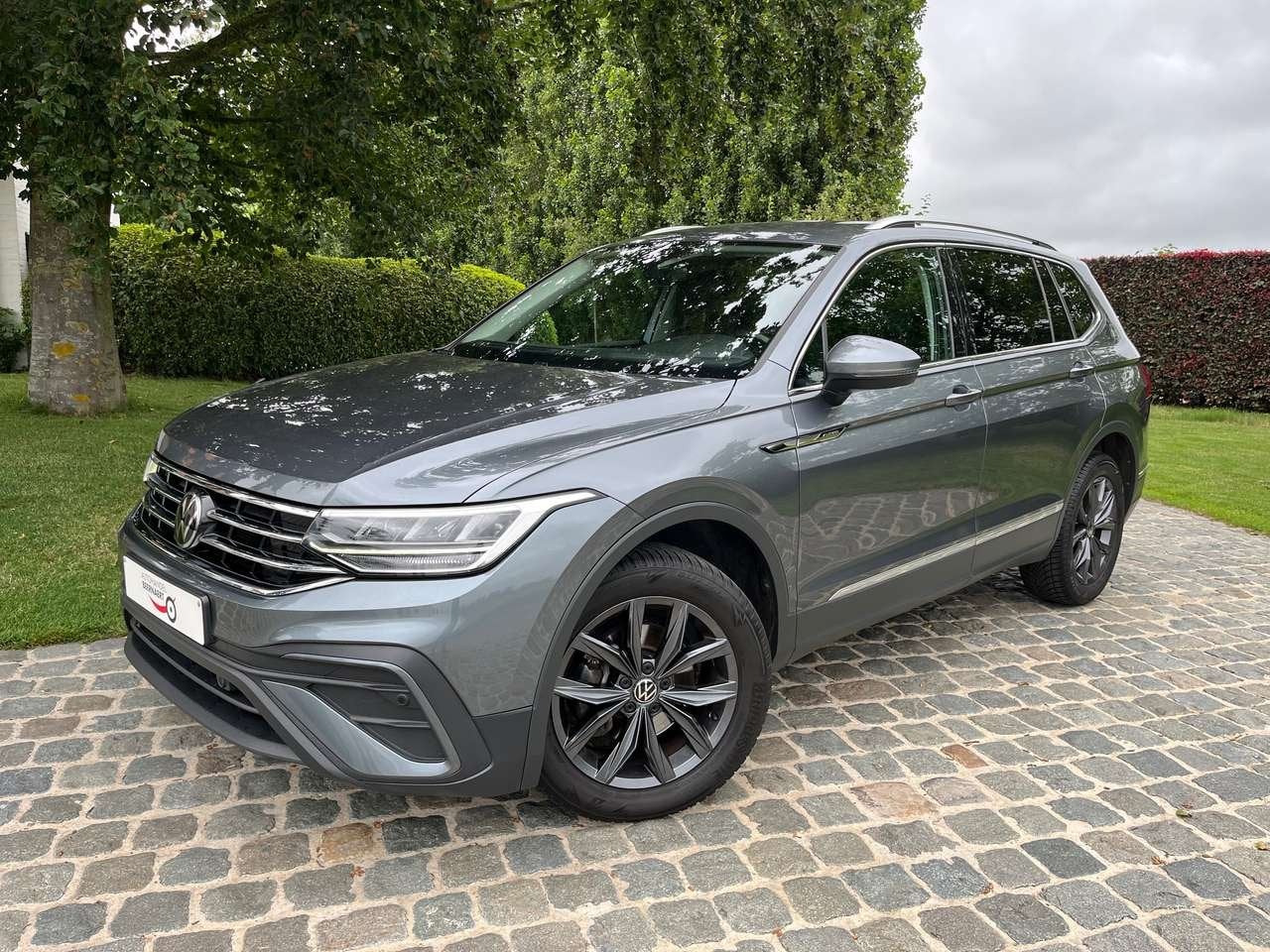 Volkswagen Tiguan Allspace 1.5 TSI Life 7pl. OPF DSG/1eignr, Auto's, 1498 cc, Zwart, 4 cilinders, 0 kg