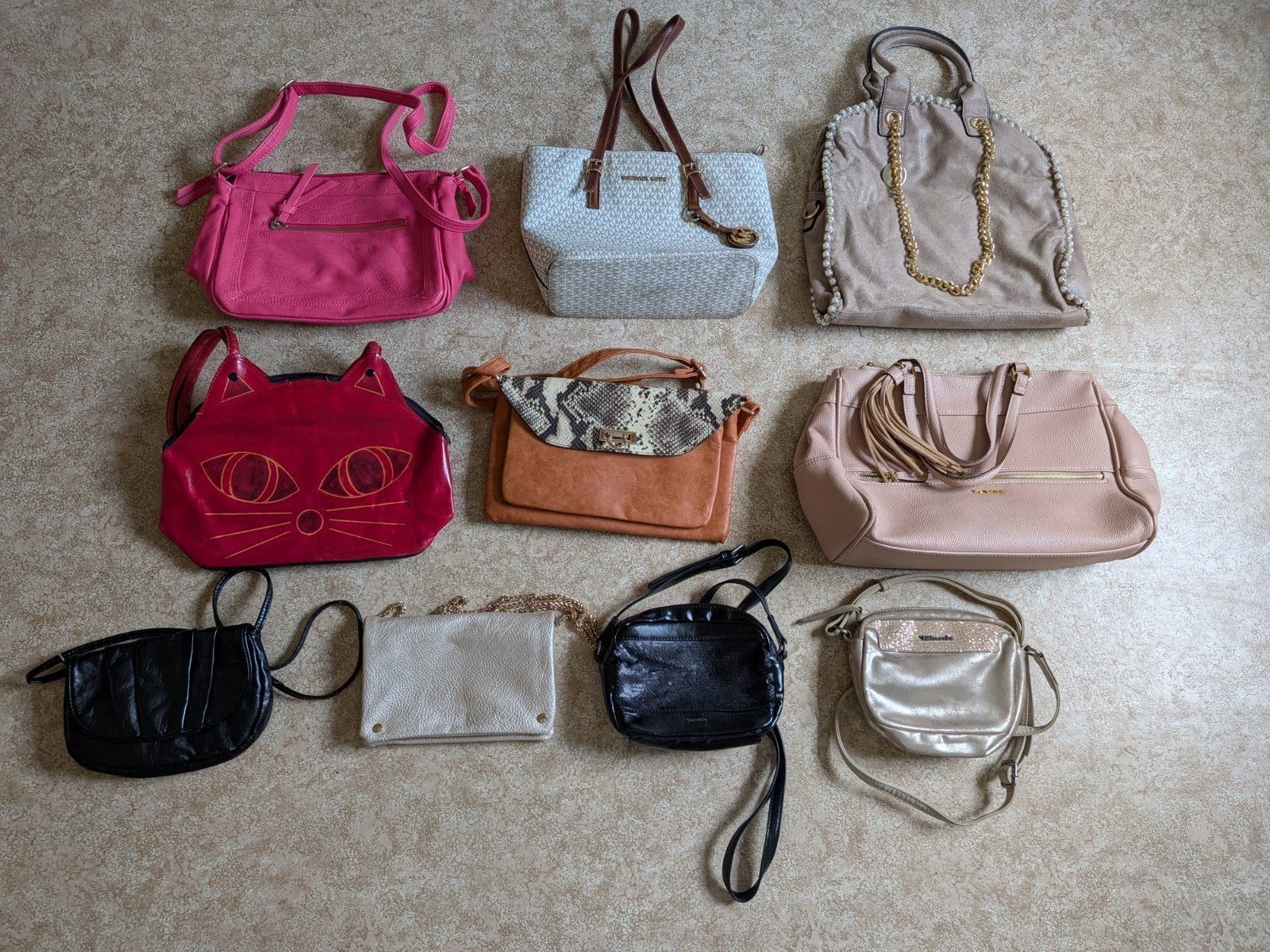 Lot handtassen, Ophalen of Verzenden, Handtas