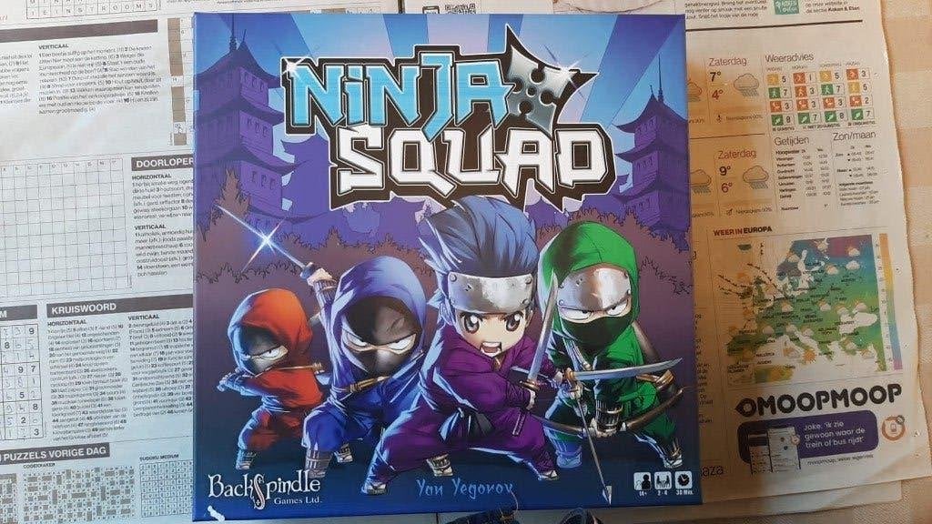 bordspel strategiespel Ninja Squad tactiekspel, Een of twee spelers, Ophalen of Verzenden, Nieuw