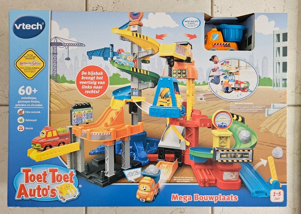 TOET TOET Auto's - Mega bouwplaats, Ophalen, Nieuw, 2 tot 4 jaar