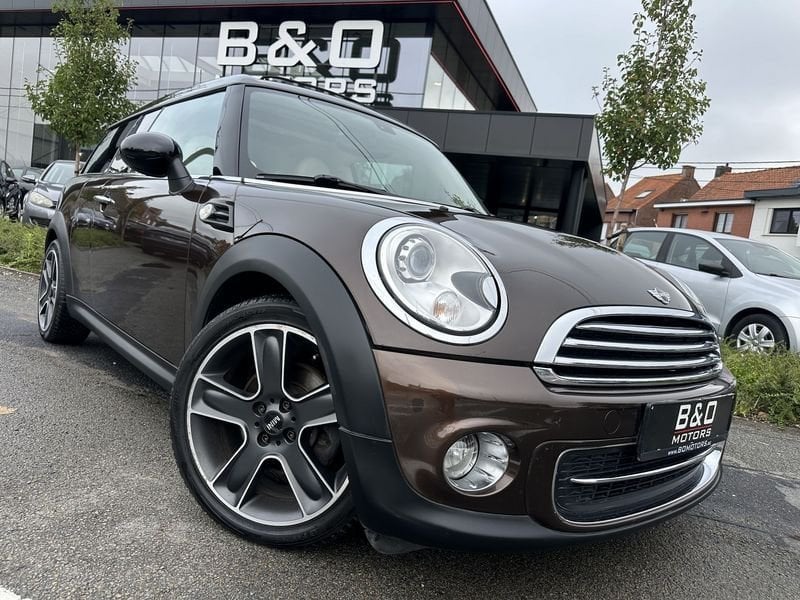 Mini Clubman, Auto's, 4 zetels, Gebruikt, Bruin, Leder