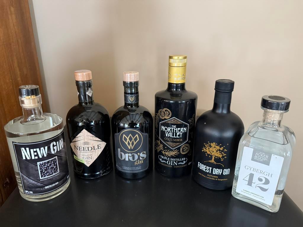 Gin - verschillende flessen, Ophalen of Verzenden, Nieuw