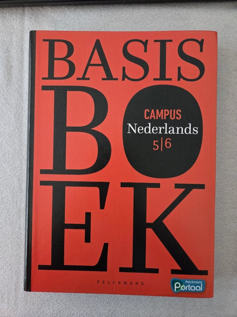 Campus Nederlands basis handboek 5-6, ASO, Nieuw, Ophalen of Verzenden, Pelckmans
