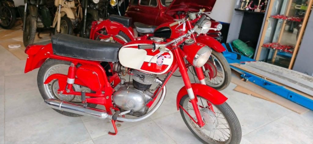 Gilera Giubileo 1955, Motoren, Occasion